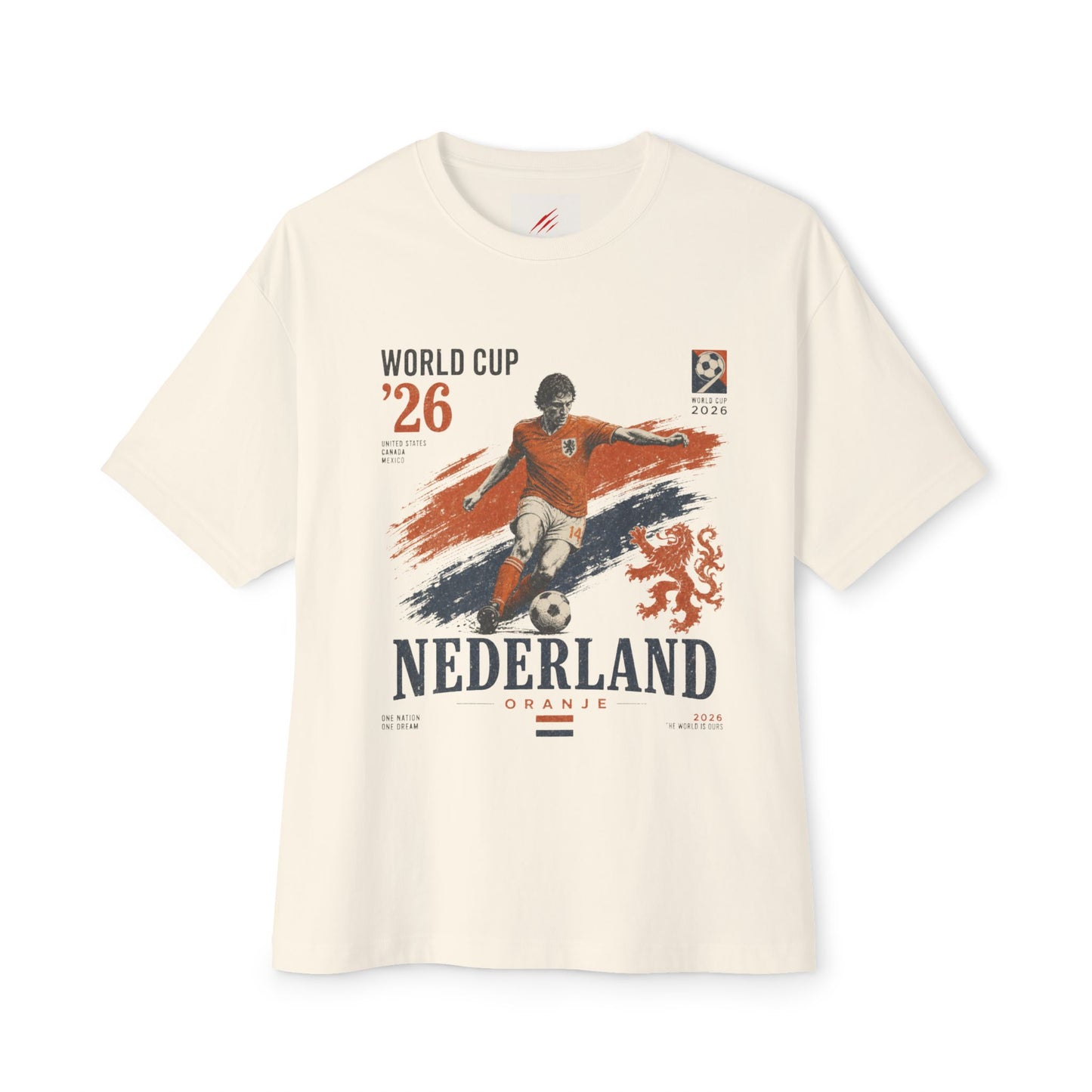 Netherlands World Cup '26 T‑Shirt — Nederland Soccer Fan Tee
